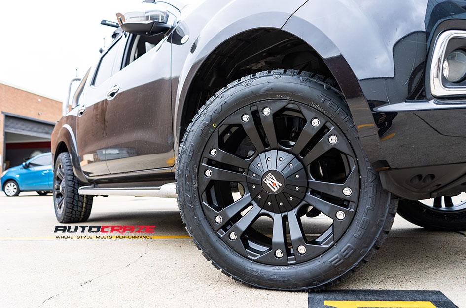 NISSAN NAVARA MONSTER XD MATTE BLACK